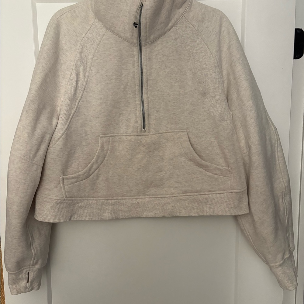 Lululemon Scuba Oversized Funnel-Neck Half Zip - Picture 2 of 3